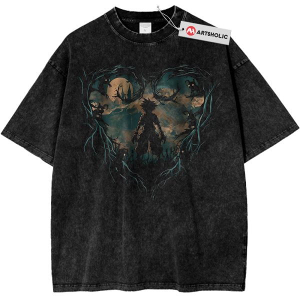 Sora Shirt, Kingdom Hearts Shirt, Game Shirt, Vintage Tee