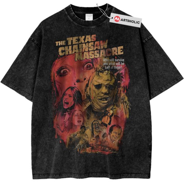 The Texas Chain Saw Massacre Shirt, Halloween Shirt, Horror Movie Shirt, Vintage T-Shirt
