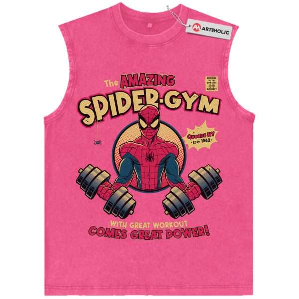 Spider-Man Tank Top, Marvel Comics Tank Top, Vintage Tank Top