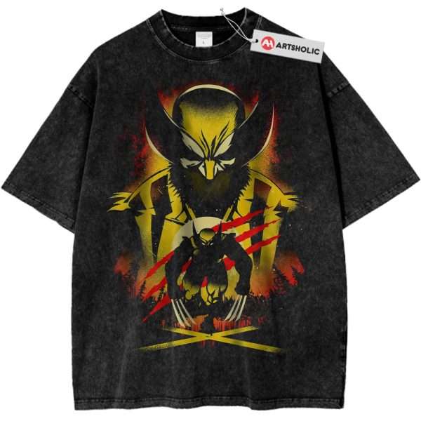 Wolverine Shirt, Marvel Comics Shirt, Vintage Tee
