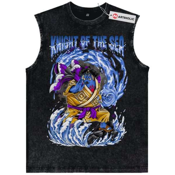 Jinbe Tank Top, One Piece Tank Top, Anime Tank Top, Vintage Tank Top