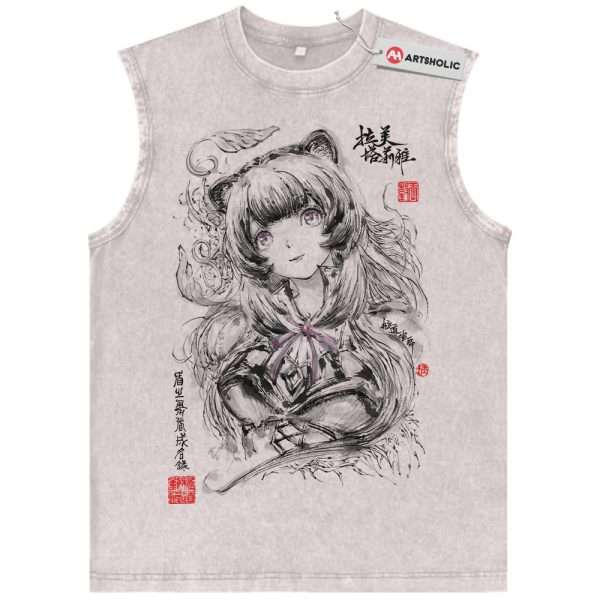 Raphtalia Tank Top, The Rising of The Shield Hero Tank Top, Anime Tank Top, Vintage Tank Top