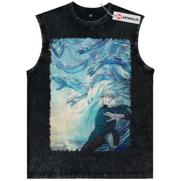 Tobirama Senju Tank Top, Naruto Tank Top, Anime Tank Top, Vintage Tank Top