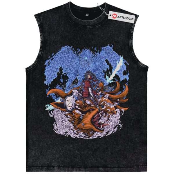 Madara Uchiha Tank Top, Naruto Tank Top, Anime Tank Top, Vintage Tank Top