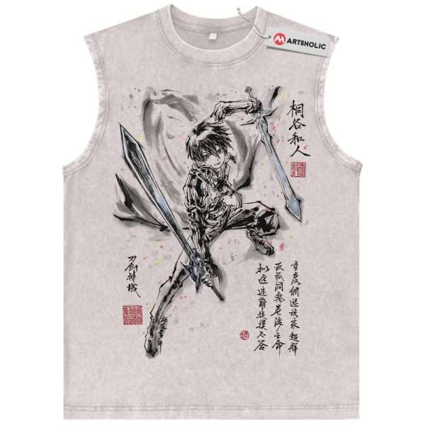 Kirito Tank Top, Sword Art Online Tank Top, SAO Tank Top, Anime Tank Top, Vintage Tank Top