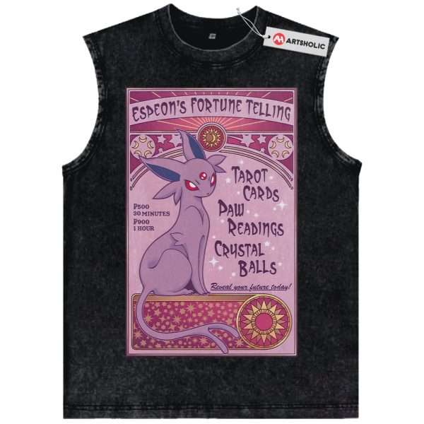 Espeon Tank Top, Pokemon Tank Top, PKM Tank Top, Anime Tank Top, Vintage Tank Top