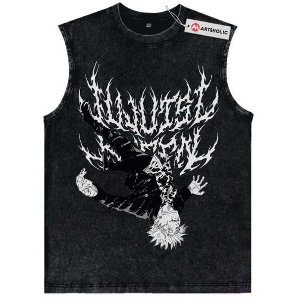 Satoru Gojo Tank Top, Jujutsu Kaisen Tank Top, Anime Tank Top, Vintage Tank Top