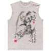 Nobara Kugisaki Tank Top, Jujutsu Kaisen Tank Top, Anime Tank Top, Vintage Tank Top