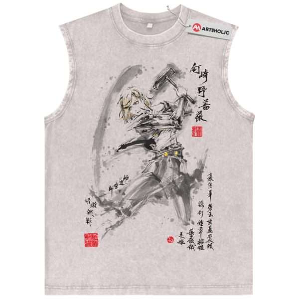 Nobara Kugisaki Tank Top, Jujutsu Kaisen Tank Top, Anime Tank Top, Vintage Tank Top