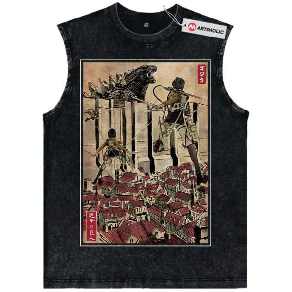 Attack on Titan Tank Top, AOT Tank Top, Vintage Tank Top