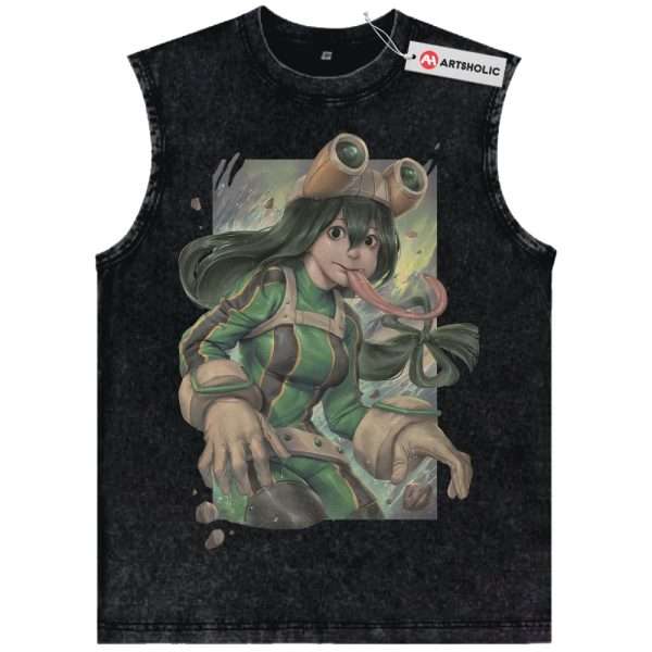 Tsuyu Asui Tank Top, My Hero Academia Tank Top, MHA Tank Top, Anime Tank Top, Vintage Tank Top