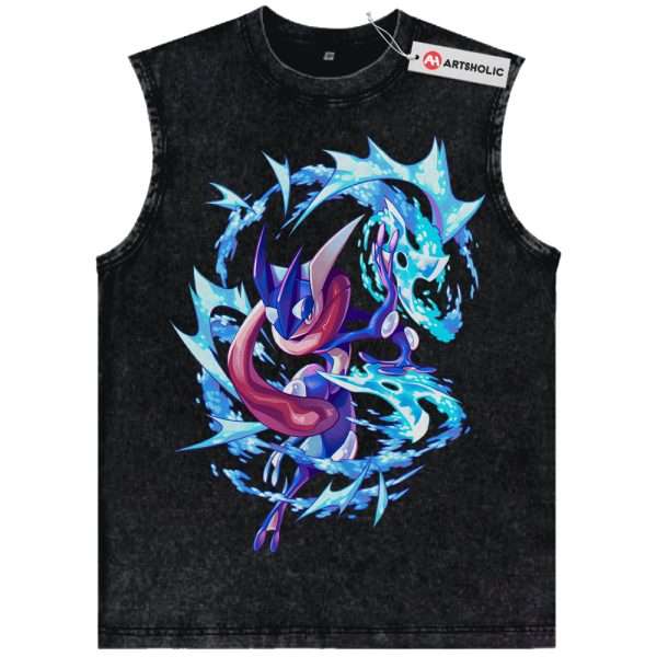 Greninja Tank Top, Pokemon Tank Top, PKM Tank Top, Anime Tank Top, Vintage Tank Top