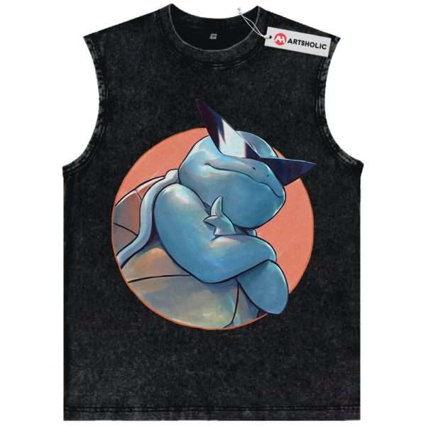 Squirtle Tank Top, Pokemon Tank Top, PKM Tank Top, Anime Tank Top, Vintage Tank Top