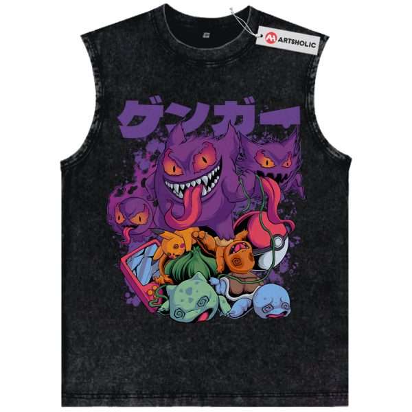 Pokemon Tank Top, PKM Tank Top, Anime Tank Top, Vintage Tank Top