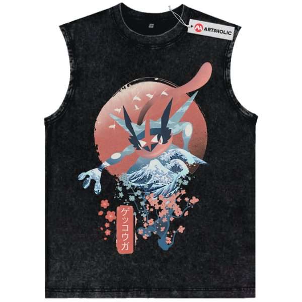 Greninja Tank Top, Pokemon Tank Top, PKM Tank Top, Anime Tank Top, Vintage Tank Top