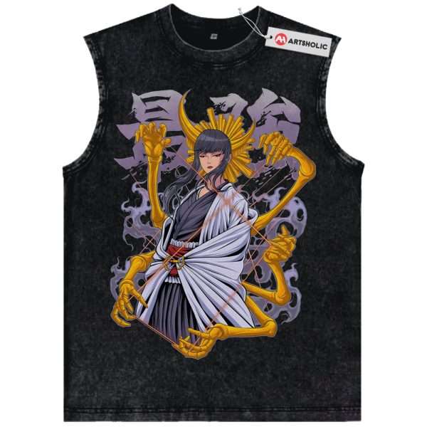 Senjumaru Shutara Tank Top, Bleach Tank Top, PKM Tank Top, Anime Tank Top, Vintage Tank Top