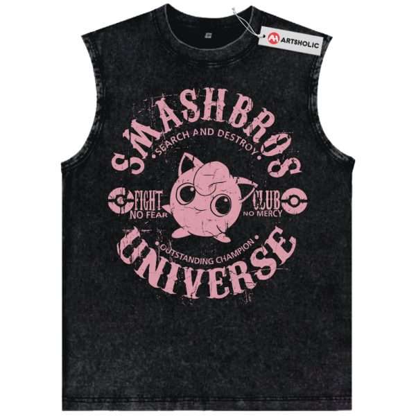Jigglypuff Tank Top, Pokemon Tank Top, PKM Tank Top, Anime Tank Top, Vintage Tank Top