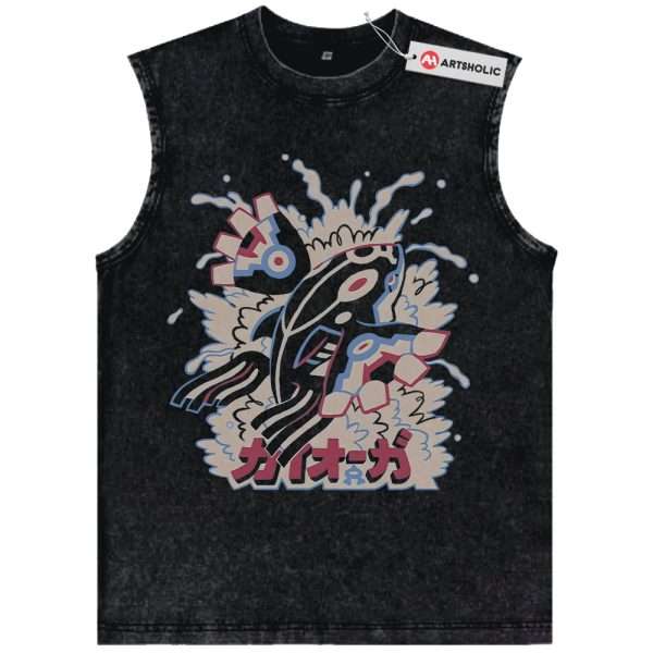 Kyogre Tank Top, Pokemon Tank Top, PKM Tank Top, Anime Tank Top, Vintage Tank Top