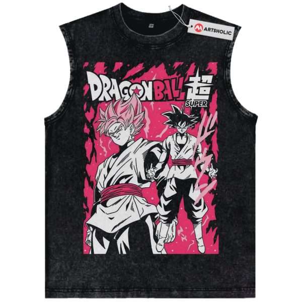Goku Black Tank Top, Dragon Ball Tank Top, DBZ Tank Top, Anime Tank Top, Vintage Tank Top