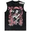 Nezuko Kamado Tank Top, Demon Slayer Tank Top, Anime Tank Top, Vintage Tank Top