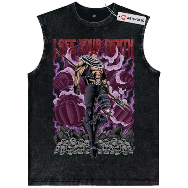 Charlotte Katakuri Tank Top, One Piece Tank Top, Anime Tank Top, Vintage Tank Top