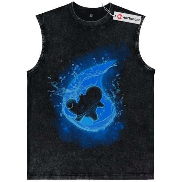 Squirtle Tank Top, Pokemon Tank Top, PKM Tank Top, Anime Tank Top, Vintage Tank Top