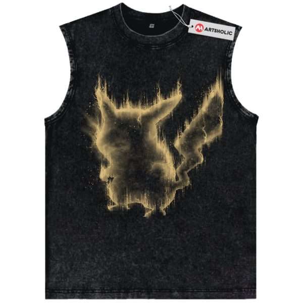 Pikachu Tank Top, Pokemon Tank Top, PKM Tank Top, Anime Tank Top, Vintage Tank Top