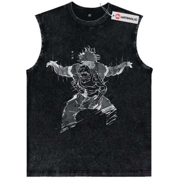 Baki Tank Top, Tank Top, Anime Tank Top, Vintage Tank Top