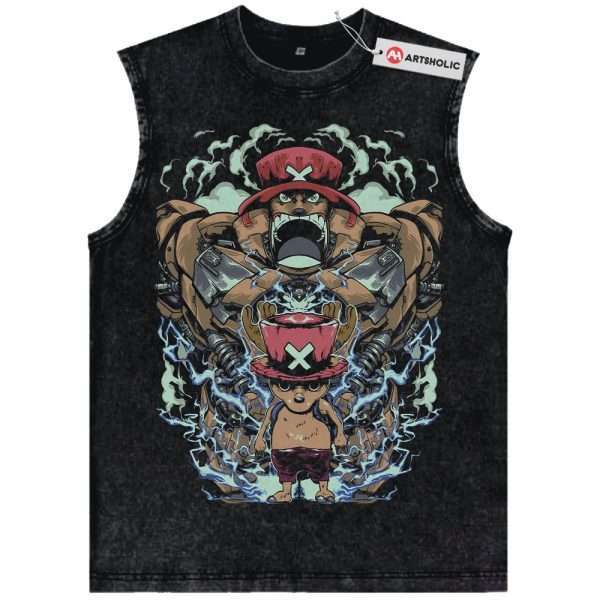 Chopper Tank Top, One Piece Tank Top, Anime Tank Top, Vintage Tank Top