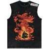 Fuecoco vs Skeledirge Tank Top, Pokemon Tank Top, PKM Tank Top, Anime Tank Top, Vintage Tank Top