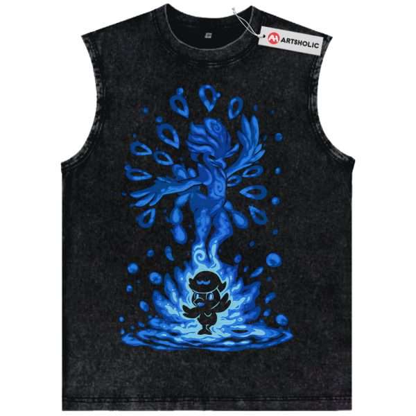 Quaxly vs Quaquaval Tank Top, Pokemon Tank Top, PKM Tank Top, Anime Tank Top, Vintage Tank Top