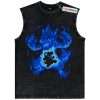 Totodile vs Feraligatr Tank Top, Pokemon Tank Top, PKM Tank Top, Anime Tank Top, Vintage Tank Top