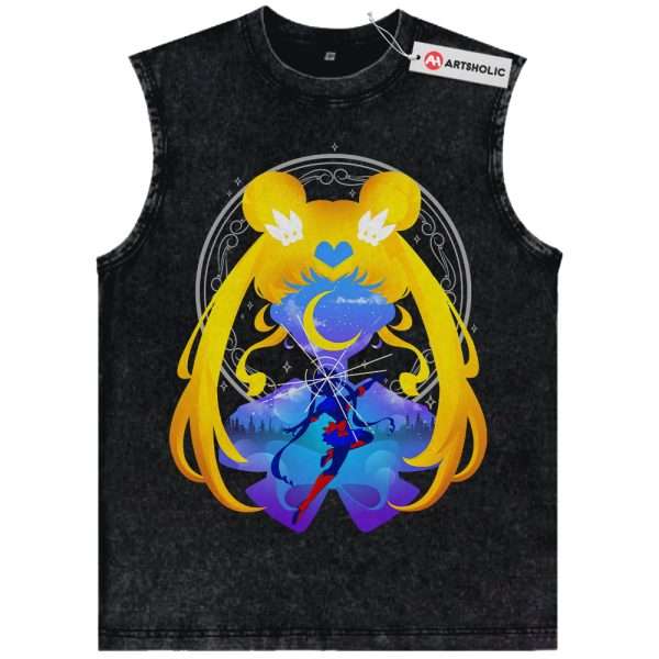 Usagi Tsukino Tank Top, Sailor Moon Tank Top, Anime Tank Top, Vintage Tank Top