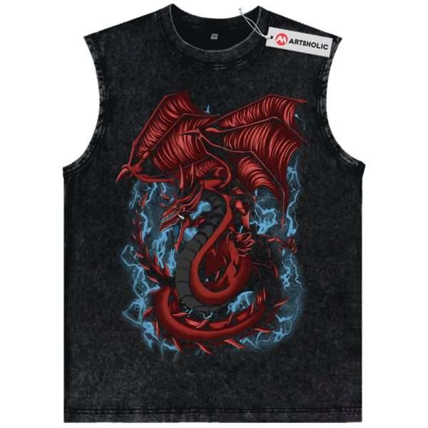 Osiris: Slifer the Sky Dragon Tank Top, Yugioh Tank Top, Anime Tank Top, Vintage Tank Top