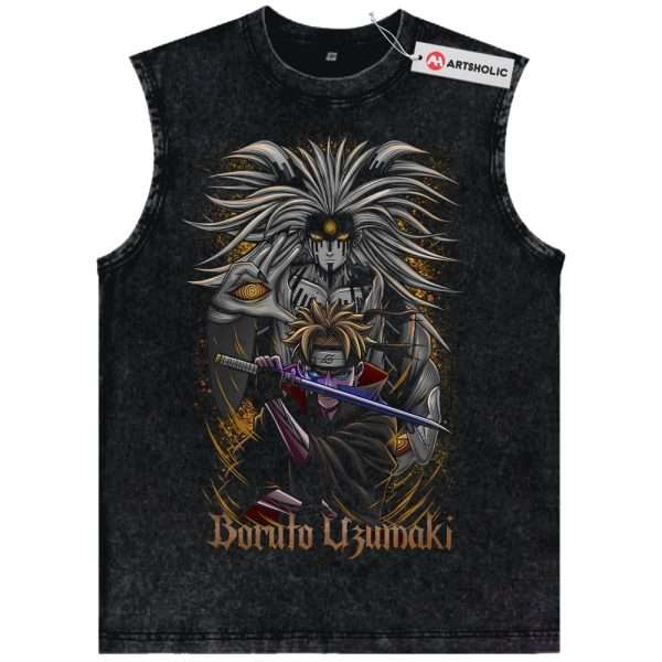 Momoshiki Tank Top, Boruto Tank Top, Naruto Tank Top, Anime Tank Top, Vintage Tank Top