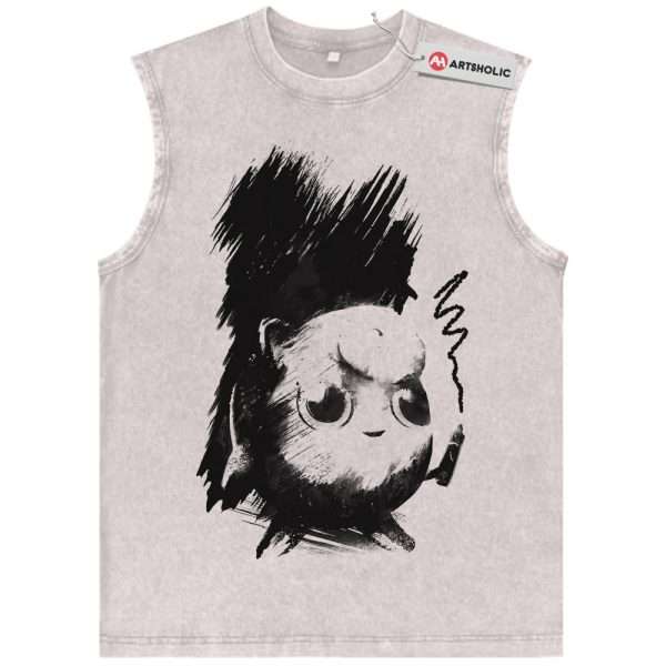 Jigglypuff Tank Top, Pokemon Tank Top, PKM Tank Top, Anime Tank Top, Vintage Tank Top