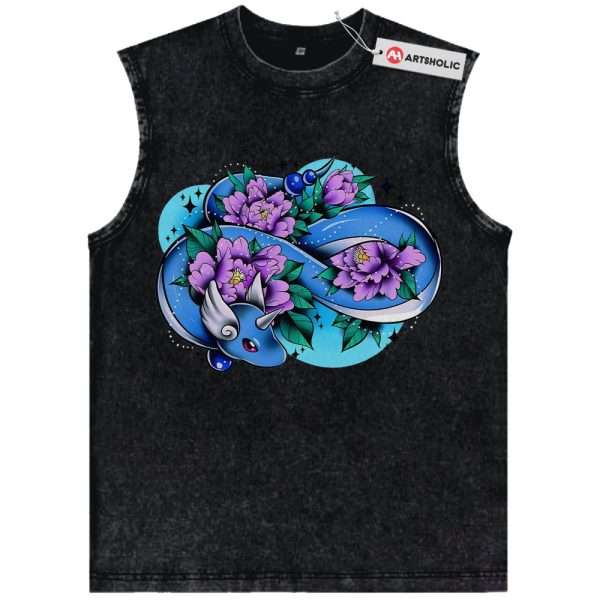 Dragonair Tank Top, Pokemon Tank Top, PKM Tank Top, Anime Tank Top, Vintage Tank Top