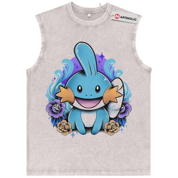 Mudkip Tank Top, Pokemon Tank Top, PKM Tank Top, Anime Tank Top, Vintage Tank Top