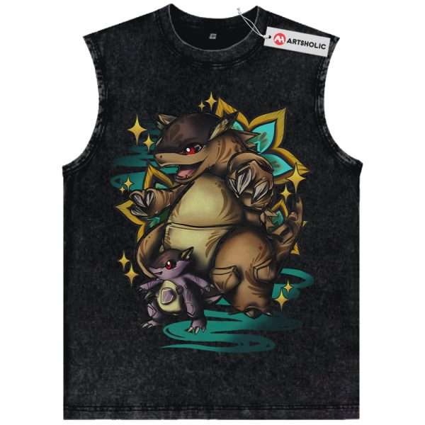 Kangaskhan Tank Top, Pokemon Tank Top, PKM Tank Top, Anime Tank Top, Vintage Tank Top