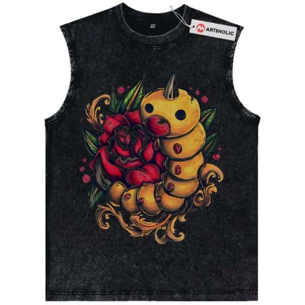 Weedle Tank Top, Pokemon Tank Top, PKM Tank Top, Anime Tank Top, Vintage Tank Top