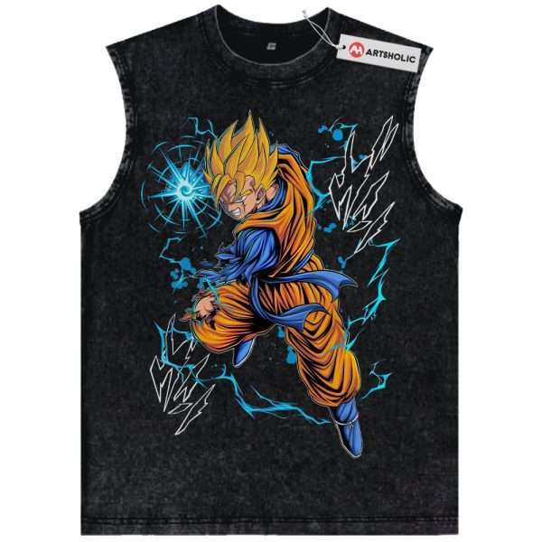 Son Gohan Tank Top, Dragon Ball Tank Top, DBZ Tank Top, Anime Tank Top, Vintage Tank Top