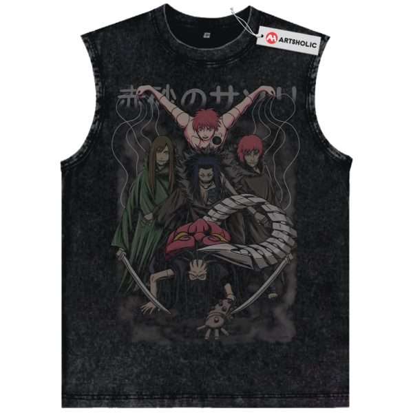 Sasori Tank Top, Naruto Tank Top, Anime Tank Top, Vintage Tank Top