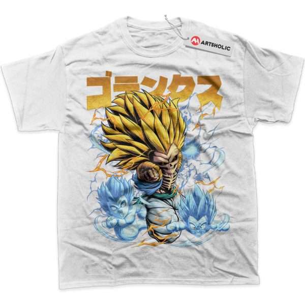 Skeleton Gotenks Shirt, Dragon Ball Shirt, DBZ Shirt, Anime Shirt, Graphic T-Shirt