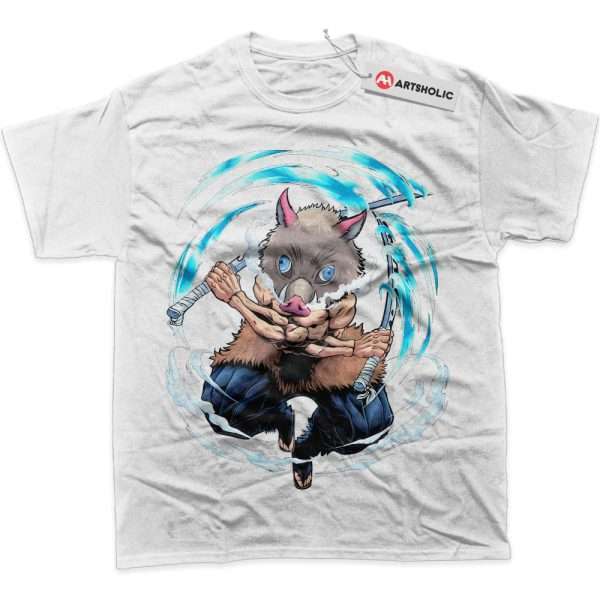 Skeleton Inosuke Hashibira Shirt, Demon Slayer Shirt, Anime Shirt, Graphic Tee