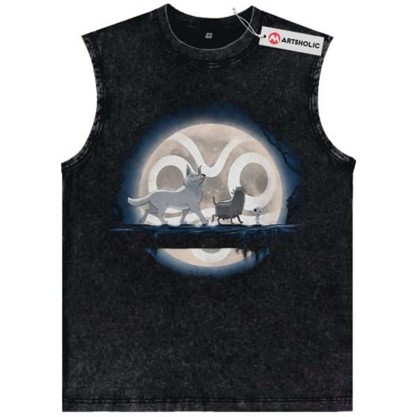 Princess Mononoke Tank Top, Studio Ghibli Tank Top, Anime Tank Top, Vintage Tank Top