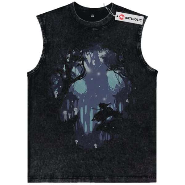 Princess Mononoke Tank Top, Studio Ghibli Tank Top, Anime Tank Top, Vintage Tank Top