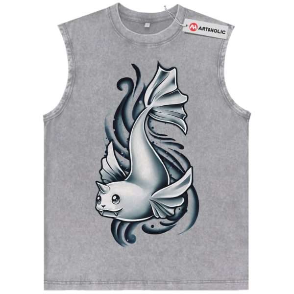 Dewgong Tank Top, Pokemon Tank Top, PKM Tank Top, Anime Tank Top, Vintage Tank Top