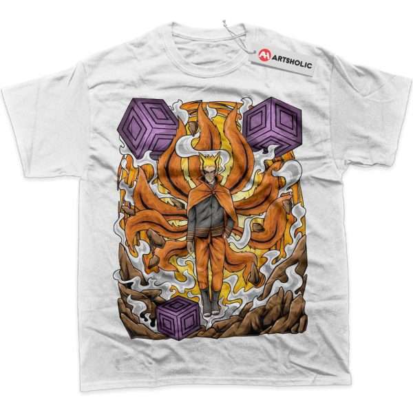 Baryon Mode Naruto Uzumaki Shirt, Anime Shirt, Graphic T-Shirt