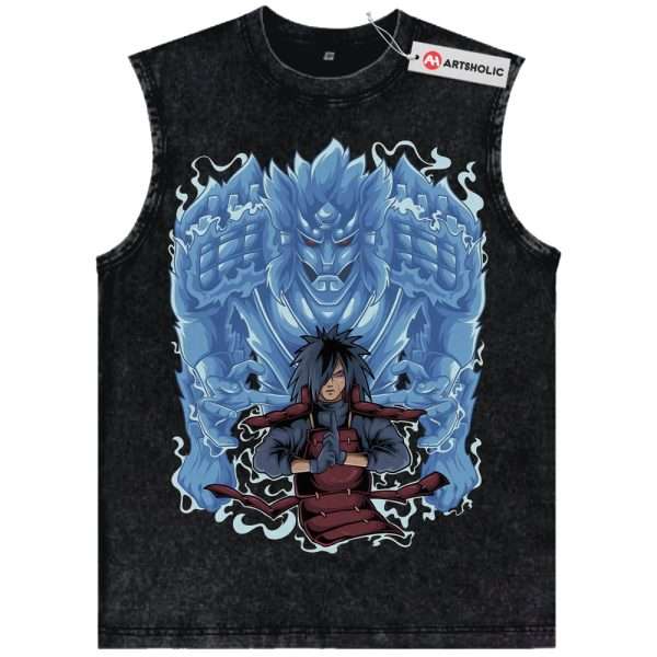 Madara Uchiha Tank Top, Naruto Tank Top, Anime Tank Top, Vintage Tank Top