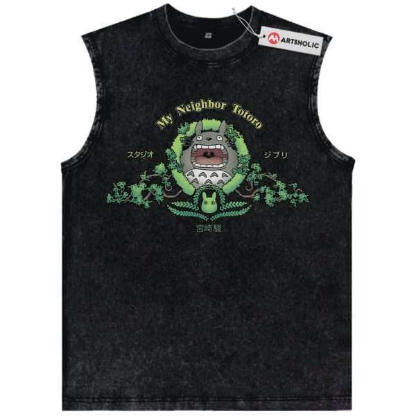 My Neighbor Totoro Tank Top, Studio Ghibli Tank Top, Anime Tank Top, Vintage Tank Top